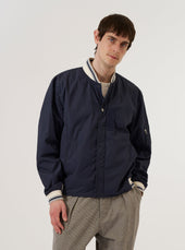 Peached Poplin Ns Bomber Jacket