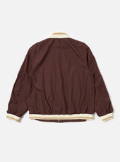 Peached Poplin Ns Bomber Jacket