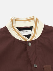 Peached Poplin Ns Bomber Jacket