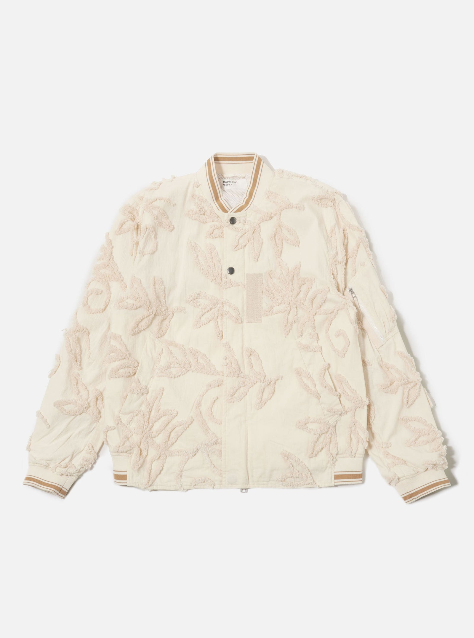 3d Flower Ns Bomber Jacket