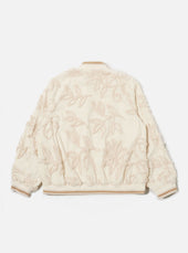3d Flower Ns Bomber Jacket