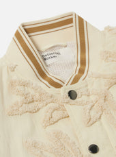 3d Flower Ns Bomber Jacket