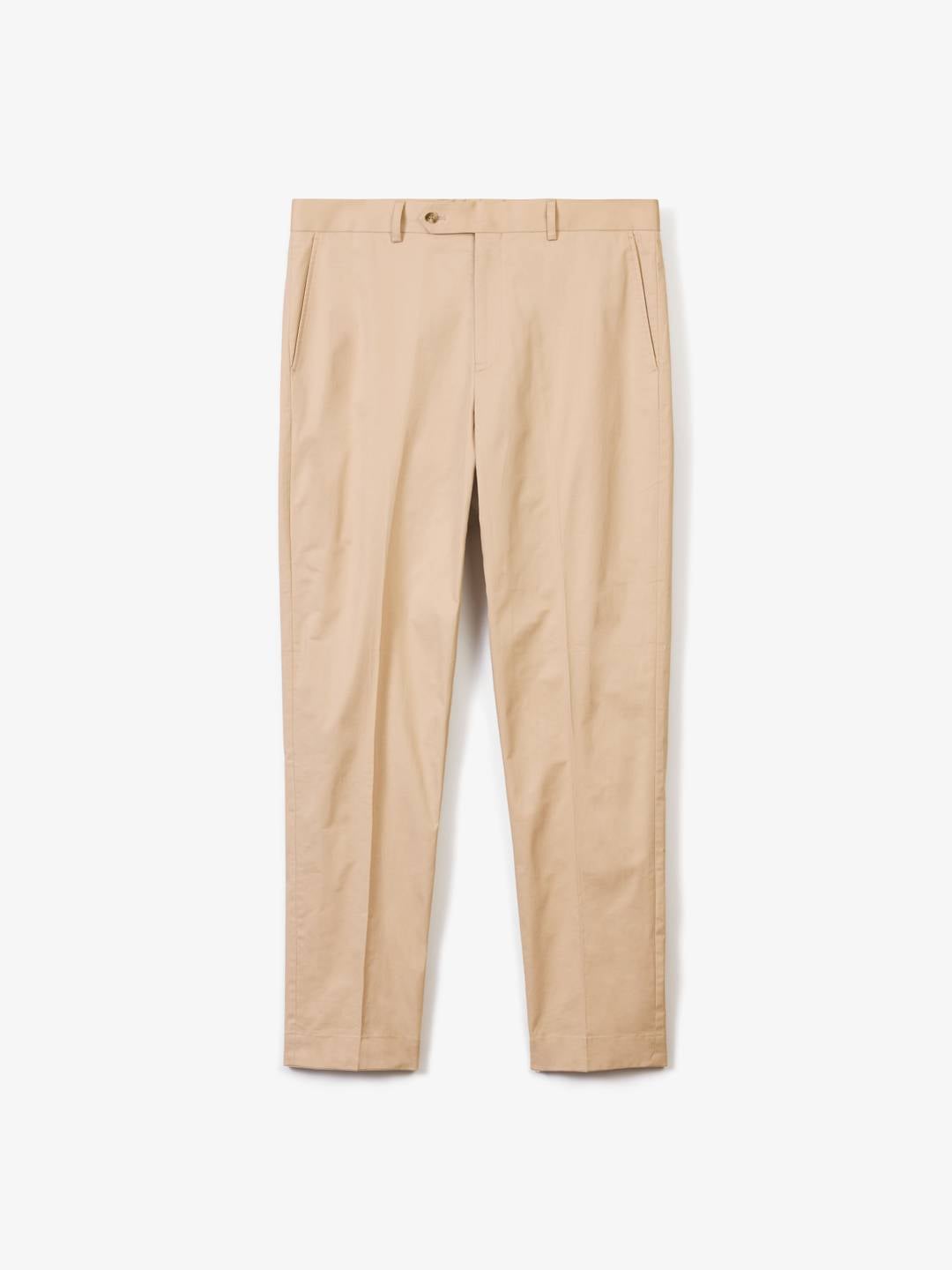 Beige Suit Pants