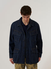 Kaihara Lt Wt Denim Jungle Jacket