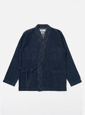 Indigo Kaihara LT WT Denim Kyoto Work Jacket