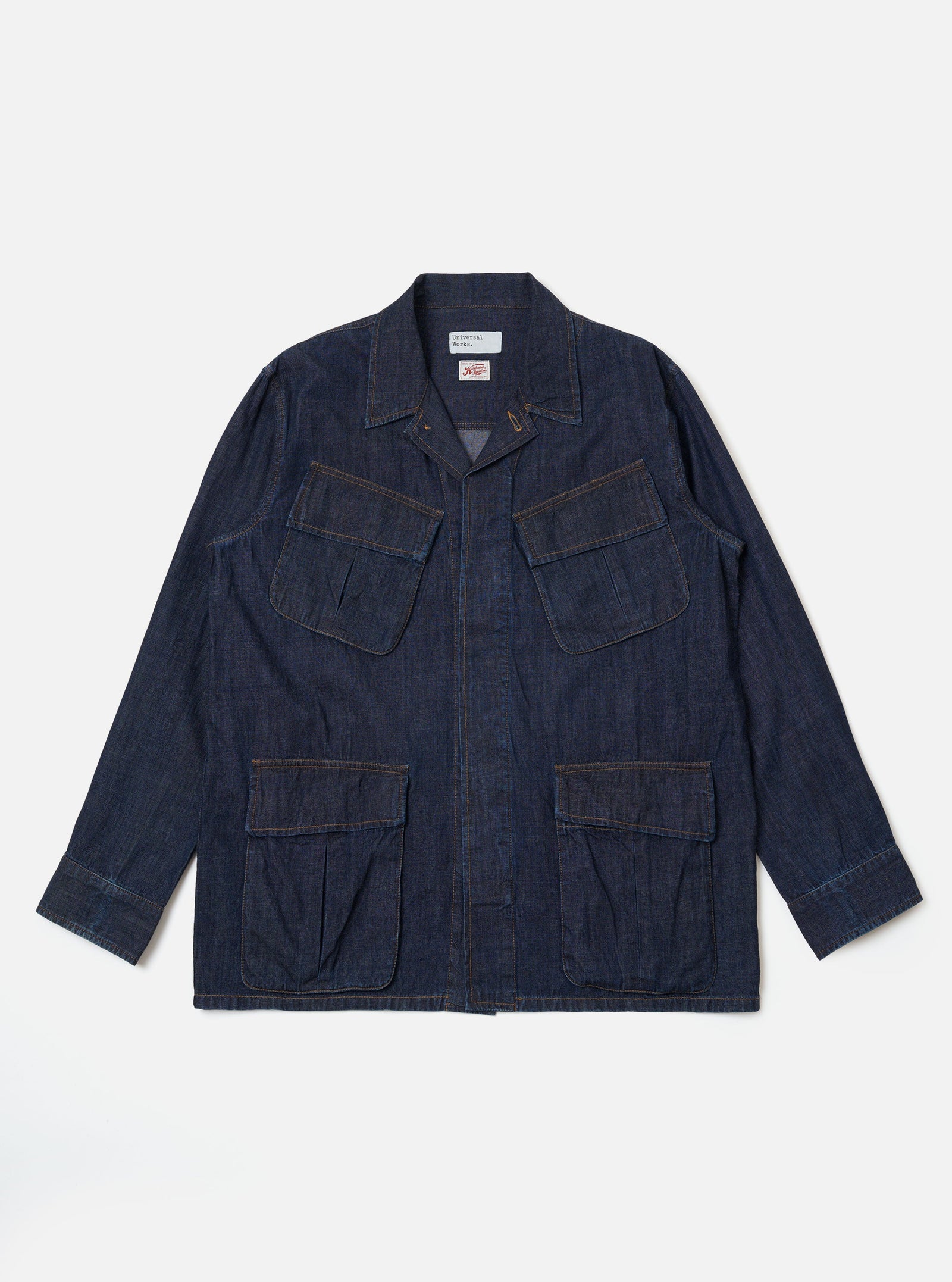 Kaihara Lt Wt Denim Jungle Jacket