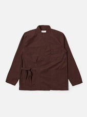 Brown Peached Poplin Osaka Work Jacket