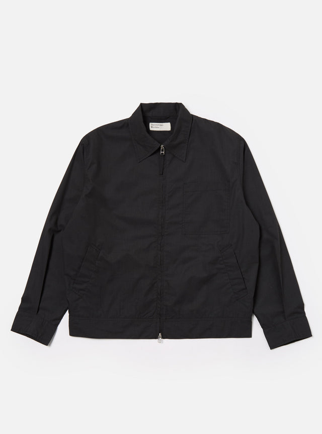 Black Recycled Polytech Rose Bowl Jacket