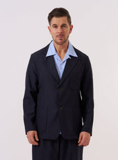 Tropical Suiting Two Button Jacket