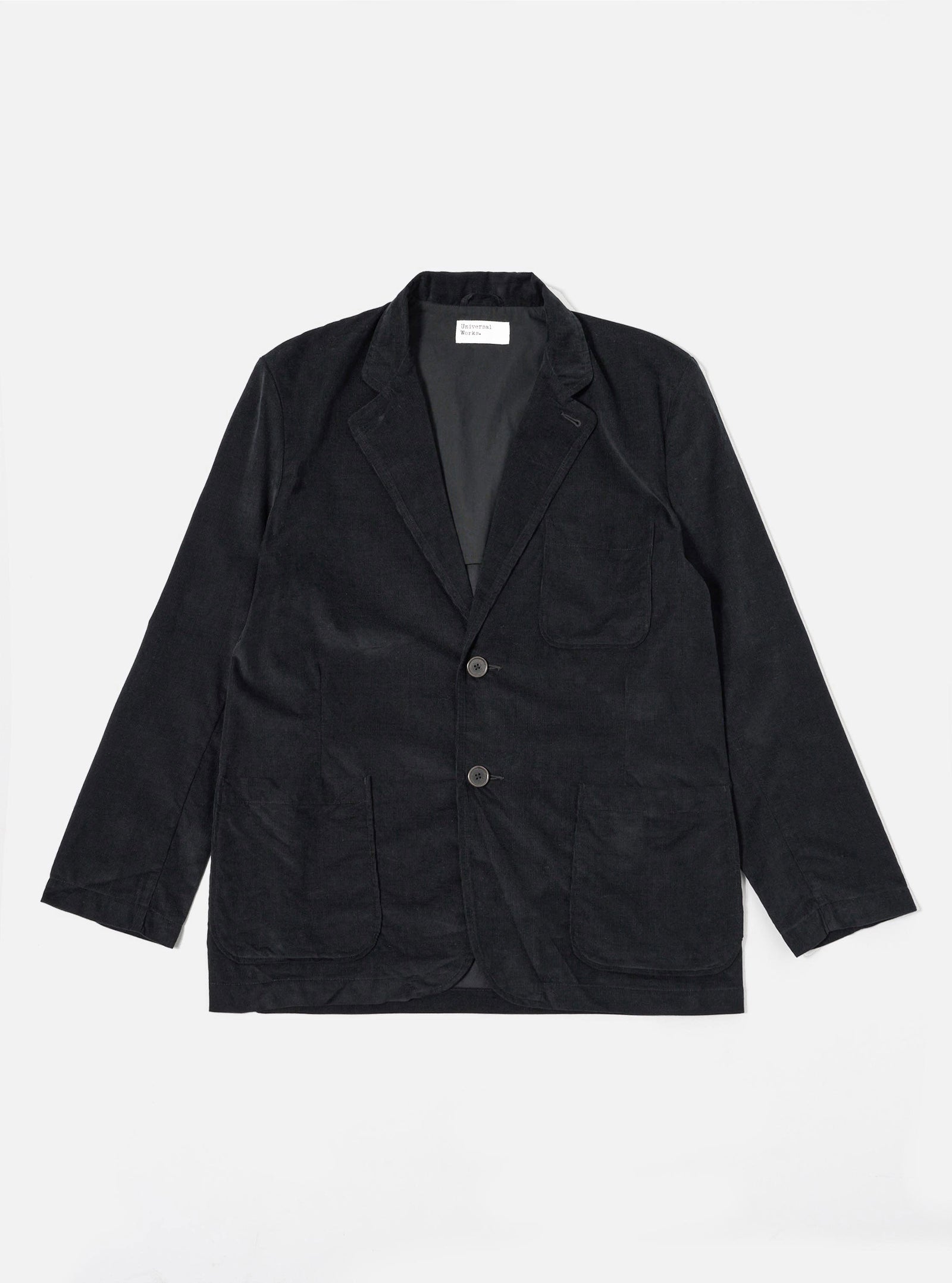 Organic Fine Cord Two Button Jacket
