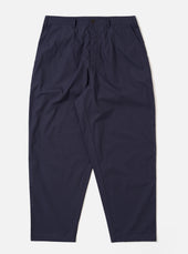 Navy Peached Poplin Dutch Pant