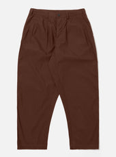 Brown Peached Poplin Dutch Pant