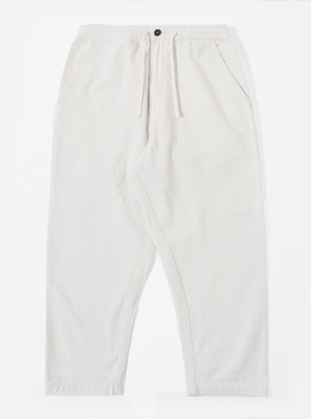 Ecru Slub Drill Hi Water Trouser
