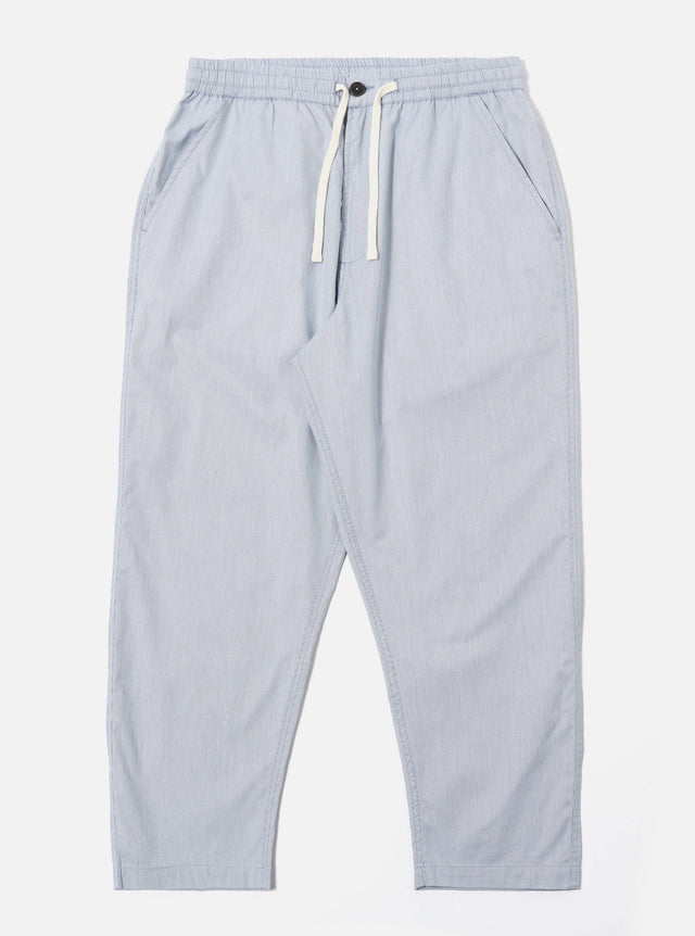Navy Kennedy Stripe Hi Water Trouser
