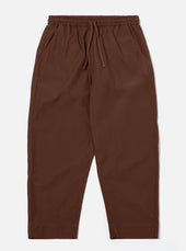 Brown Peached Poplin Judo Pant