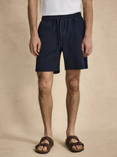 Navy Blue Jersey Shorts