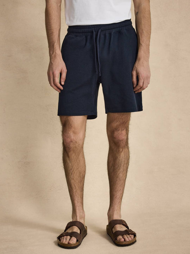 Navy Blue Jersey Shorts