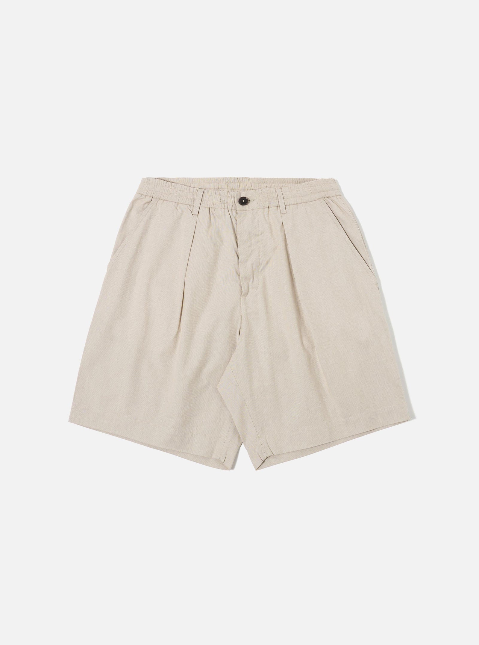 Kennedy Stripe Pleated Track Short