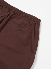 Peached Poplin Pleated Track Short