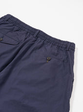 Peached Poplin Pleated Track Short
