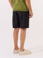 Recycled Polytech Pleated Track Short
