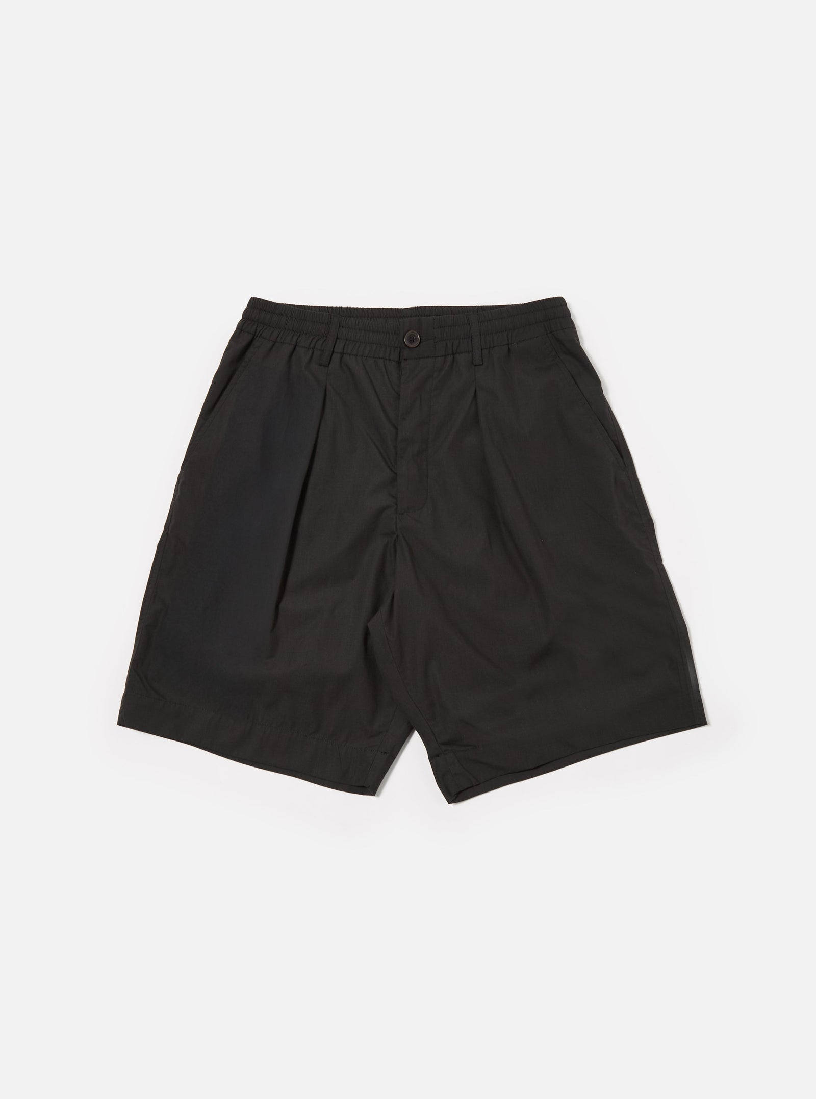 Recycled Polytech Pleated Track Short