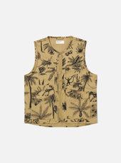 Sand Jungle Toile Twill 4 Pocket Gilet