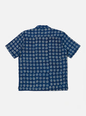 Block Print Circles Camper Shirt