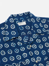 Block Print Circles Camper Shirt