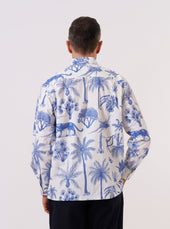 Jungle Toile Poplin Fatigue Shirt