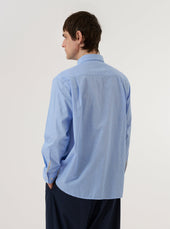 Fil A Fil Mixed Square Pocket Shirt