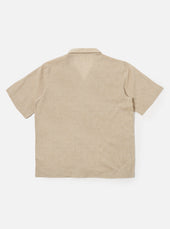 Beige Fine Organic Cotton Sal Road Shirt