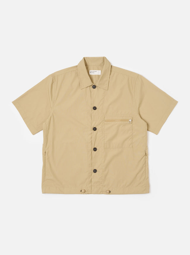 Sand Recycled Polytech Z Tech Overshirt