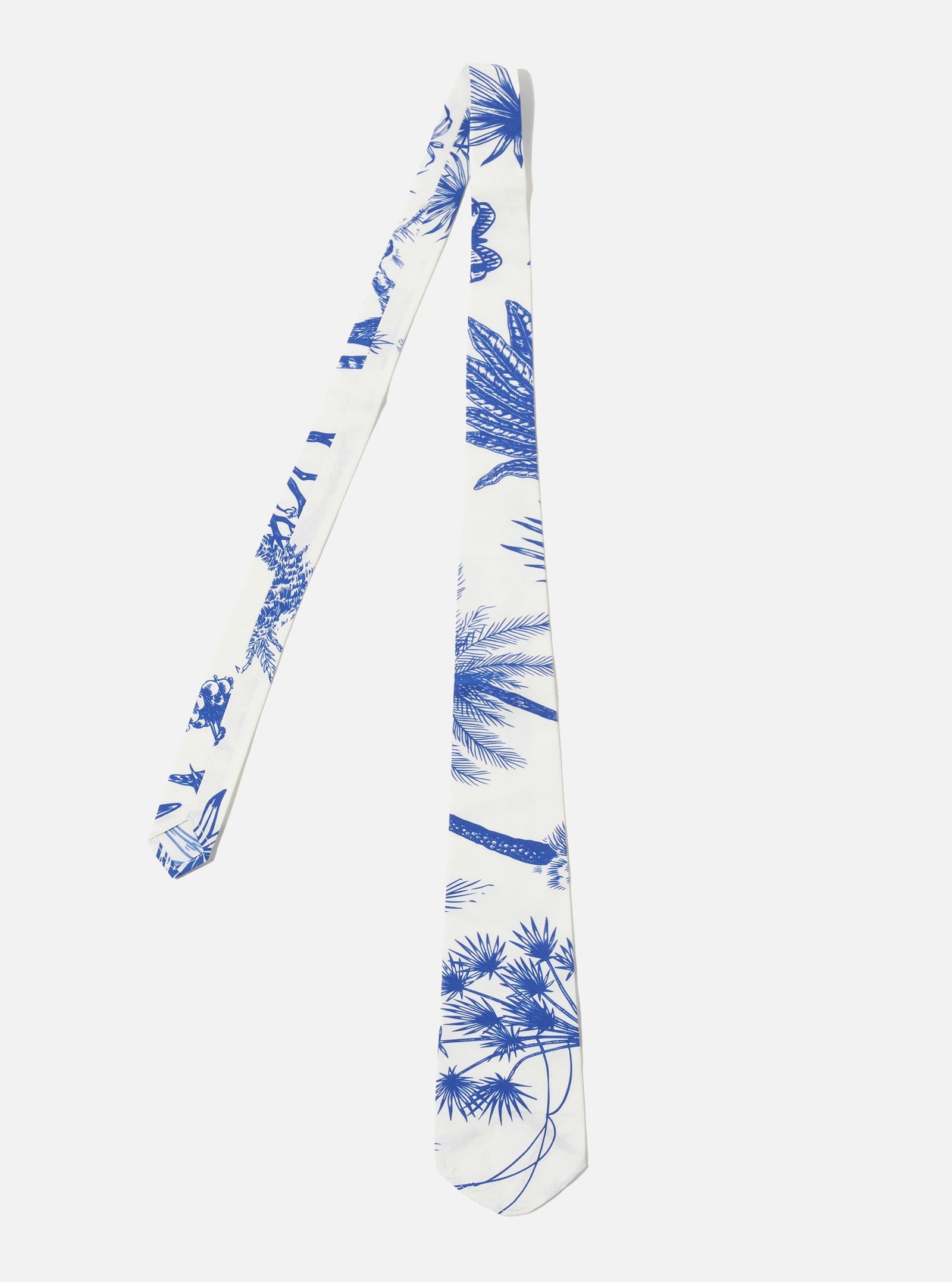 Jungle Toile Poplin Tie