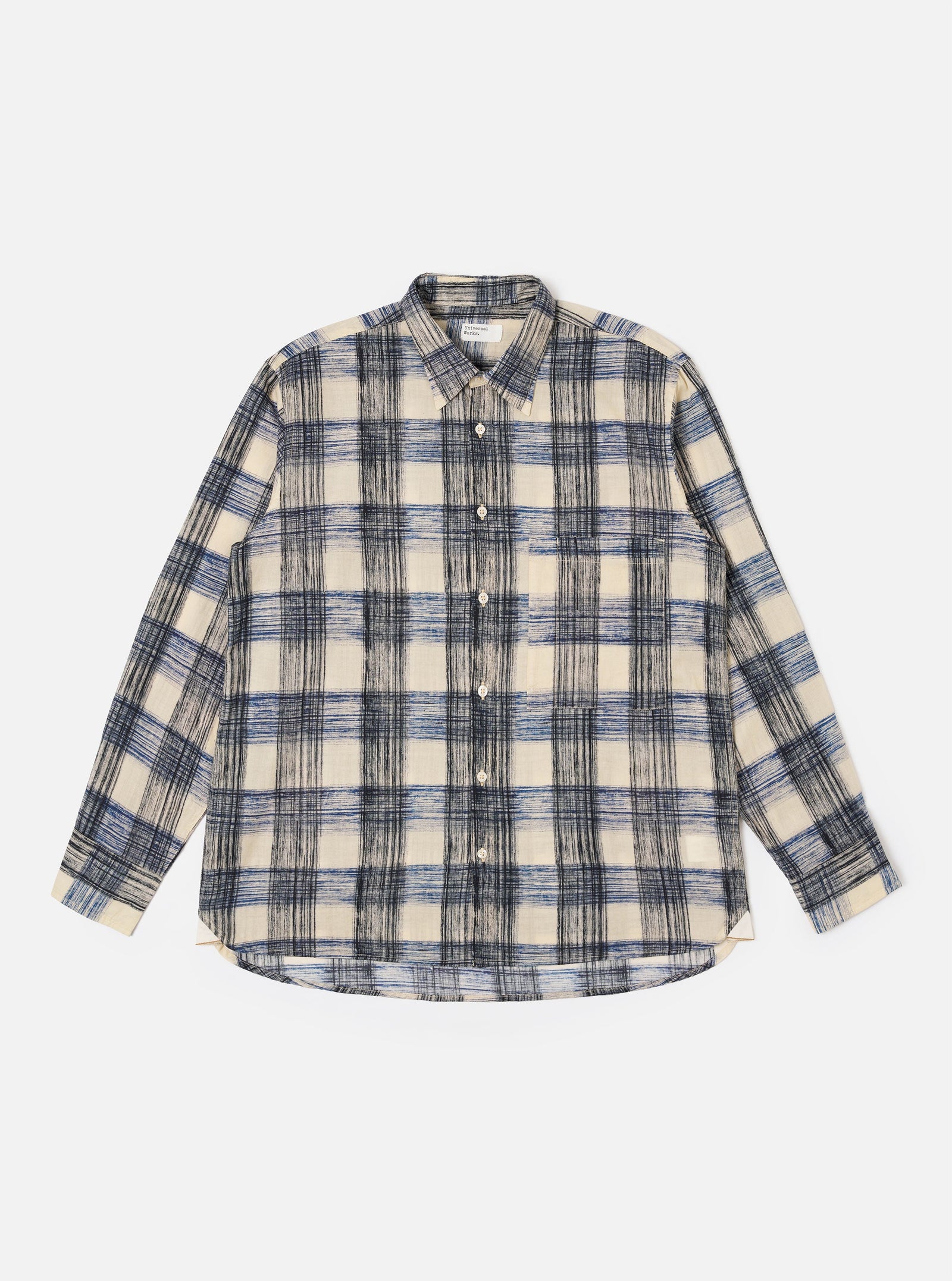 Window Panes Square Pocket Shirt