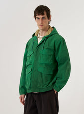 Green Recycled Splash Nylon Longsands Jacket