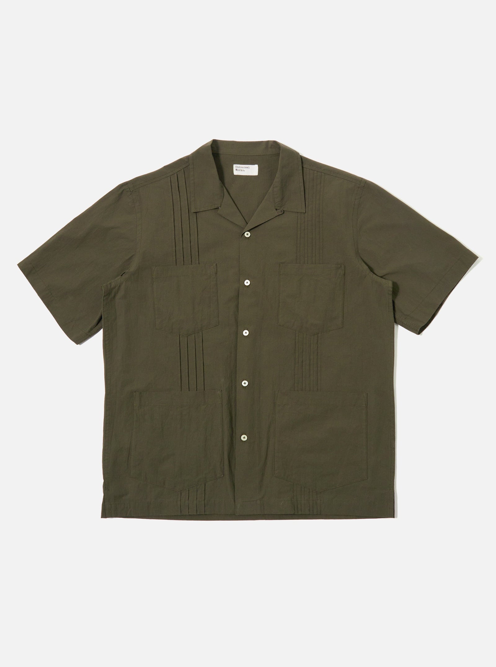 Tech Cotton S S Dwight Overshirt