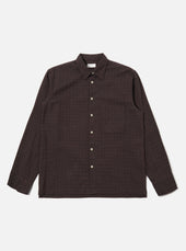 Brown Diamond Dobby Lucky Shirt
