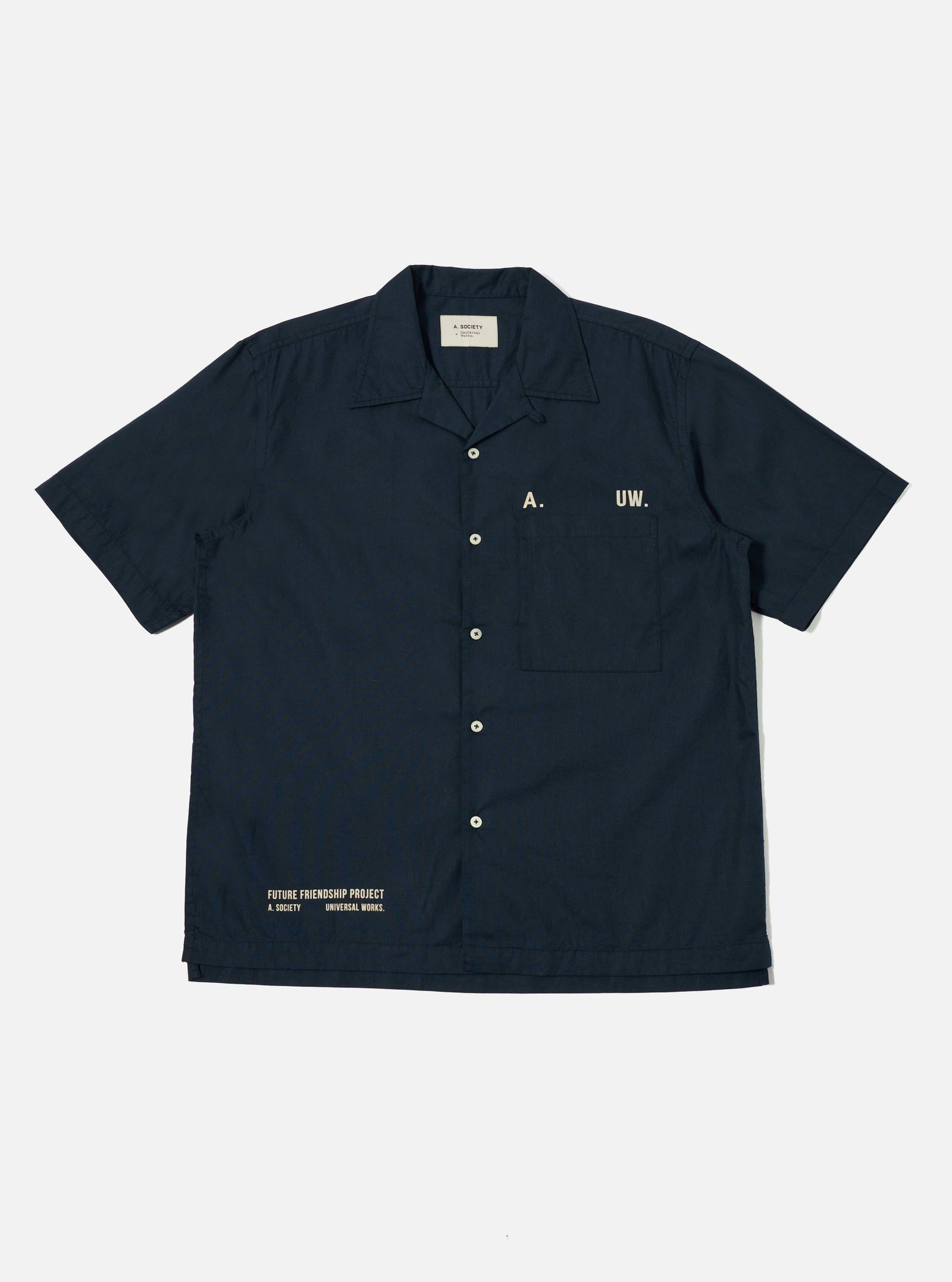 A Society X Universal Works Broadcloth Camp Shirt