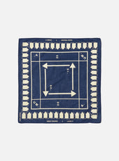 A. SOCIETY x Universal Works Navy Cambric Neckerchief