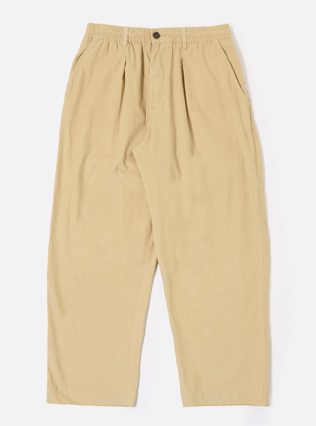 Sand Organic Fine Cord Oxford Pant