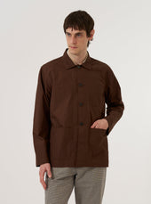 Peached Poplin Bakers Overshirt