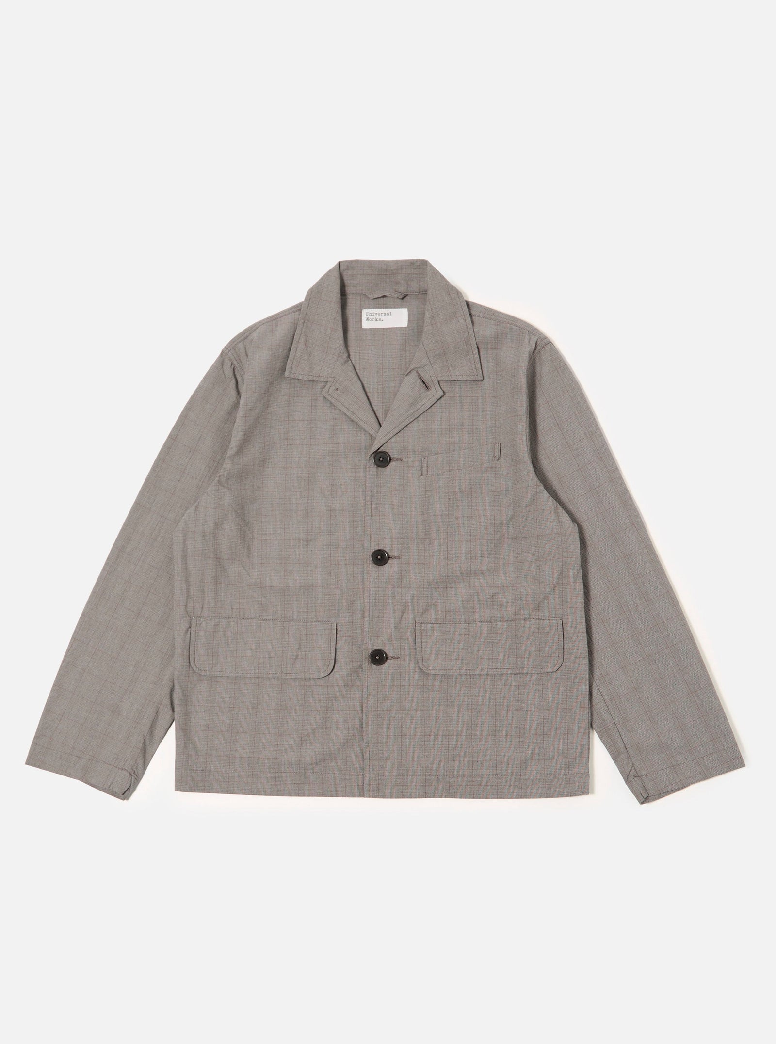 Grey Brown Wales Glen Check Franck Jacket