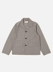Grey Brown Wales Glen Check Franck Jacket