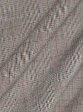 Grey Brown Wales Glen Check Franck Jacket