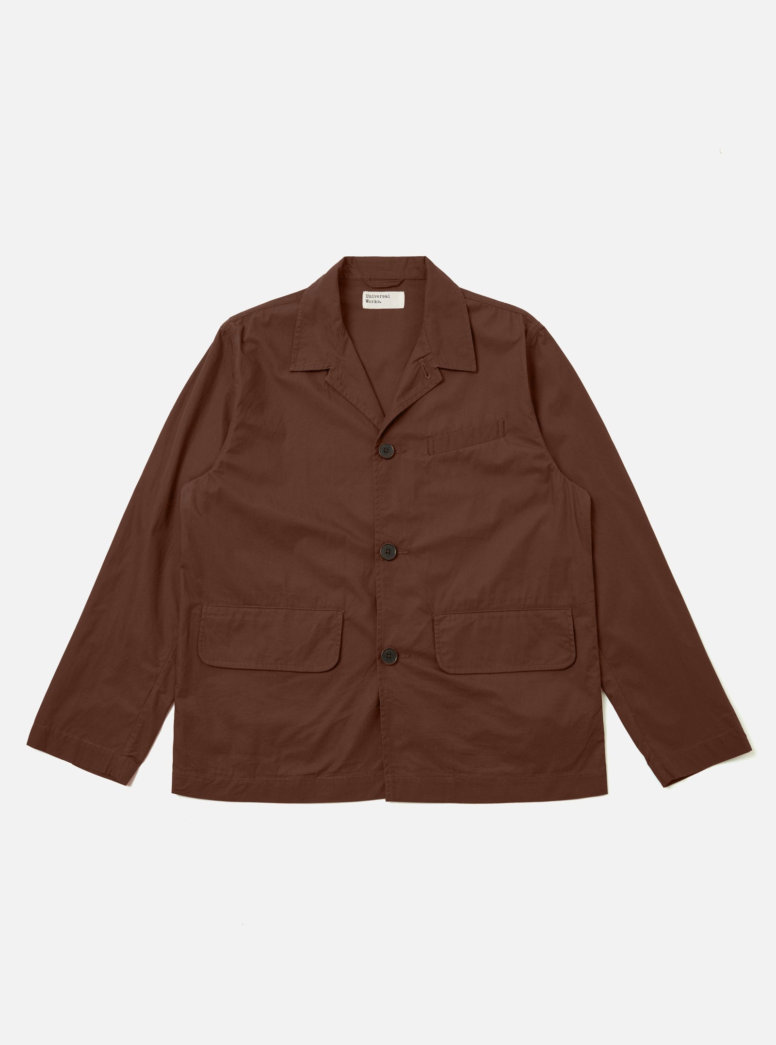 Peached Poplin Franck Jacket