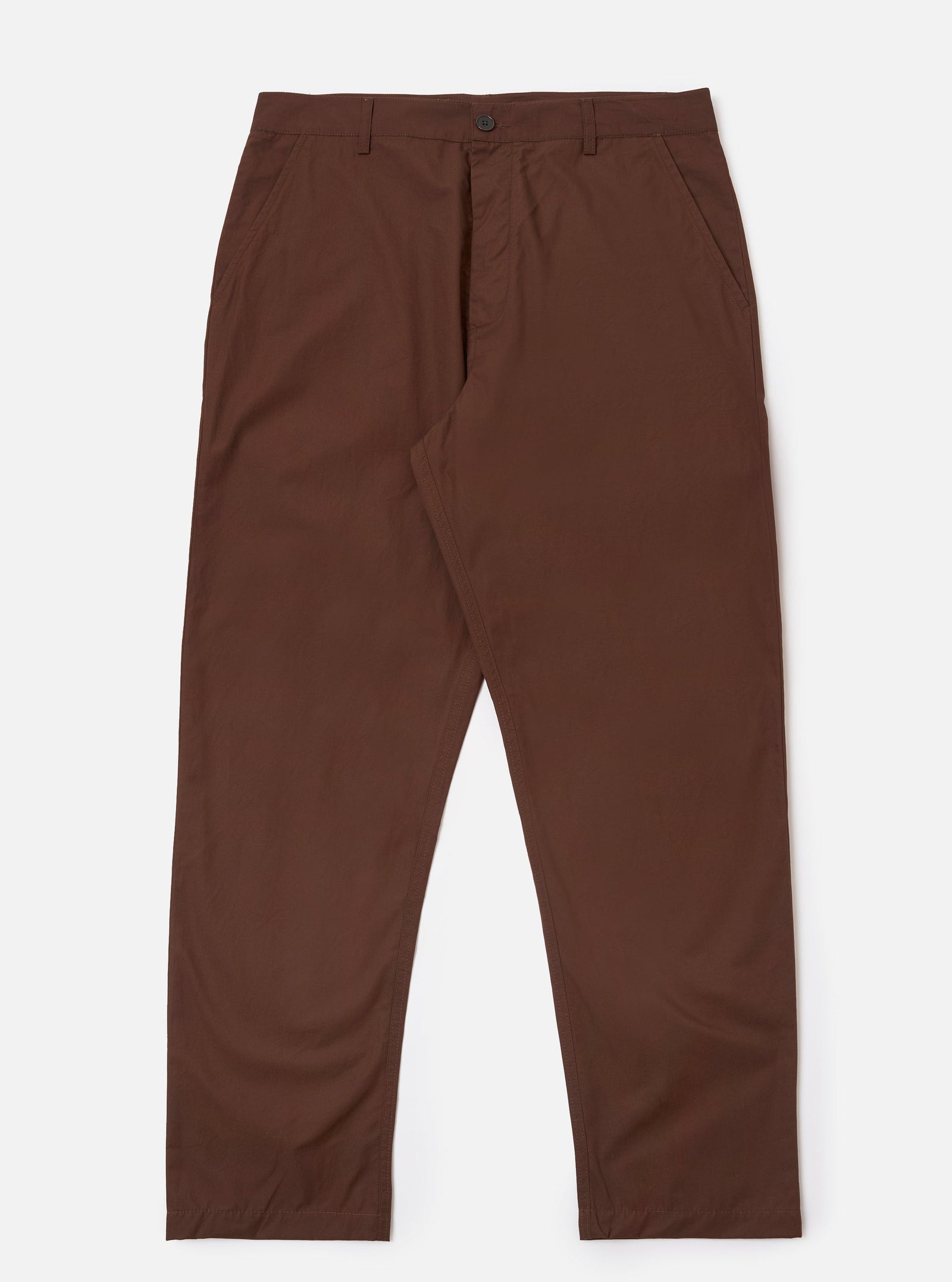 Peached Poplin Military Chino