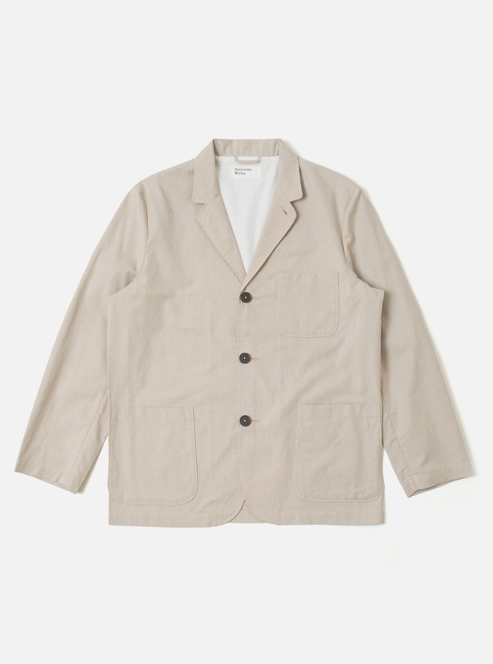 Kennedy Stripe Three Button Jacket