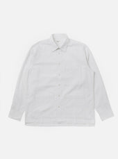 White Seersucker Double Lucky Shirt