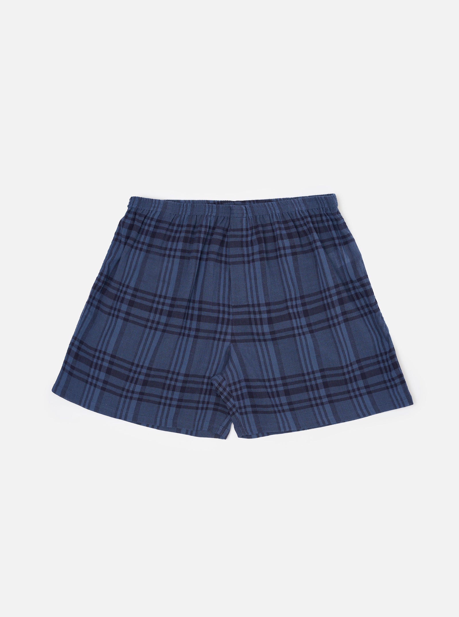 O D Crepe Check Boxer Short